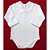 Body Camisa Branco para Bebê - Conforto e Estilo em 100% Algodão - Imagem 1
