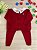 Conjunto casaco + calça em tricot de menino 3 peças body bordado de urso - Imagem 7