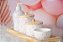 Kit Higiene Porcelana Poa Tampa e Bandeja Madeira - Imagem 1