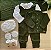 Saída de Maternidade Menino Jersey Tricot 7 Peças Completa - Imagem 3