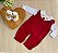 Jardineira em tricot + body de algodão bordado de urso + sapatinhos - Imagem 7