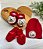 kit gorro + luvas + sapatinhos em tricot com aplique de leão - Imagem 7