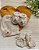 kit gorro + luvas + sapatinhos em tricot com aplique de leão - Imagem 4