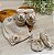 kit gorro + luvas + sapatinhos em tricot com aplique de leão - Imagem 5