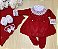 Saída de maternidade de menina vestido Gabriela em tricot - Imagem 5