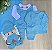 Saída maternidade menino tricot + kit gorro luvas e sapatinhos - Imagem 3