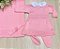Saída de maternidade menina vestido Gabriela tricot 5 peças - Imagem 10
