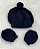 Gorro Pompom e Luvas em Tricot Dinhos Baby - Imagem 6
