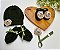 Kit Gorro + Luvas + Prendedor de Chupeta + Sapatinhos em Tricot com Aplique de Leão Dinhos Baby - Imagem 5