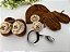 Kit Gorro + Luvas + Prendedor de Chupeta + Sapatinhos em Tricot com Aplique de Leão Dinhos Baby - Imagem 8