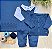 Saída de Maternidade Menino Luigi em Tricot 4 peças Dinhos Baby - Imagem 2