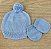 Kit gorro e luvas em tricot Tamine - Imagem 3