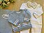 Saída de Maternidade Dinhos Baby Menino Texas Cavalinho Tricot 4 peças - Imagem 2