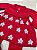 Saida de maternidade Dinhos Baby menina vestido margarida tricot 3 peças - Imagem 3