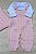 Saída de Maternidade Menina Jardineira Tricot 3 Peças - Dinhos Baby - Imagem 6