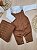 Saída de Maternidade Menina Jardineira Tricot 3 Peças - Dinhos Baby - Imagem 12