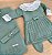 Saída de maternidade Dinhos Baby Nina vestido em tricot 5 peças - Imagem 6