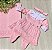 Saída de maternidade Dinhos Baby Nina vestido em tricot 5 peças - Imagem 7