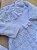 Saída de maternidade Dinhos Baby Nina vestido em tricot 5 peças - Imagem 15