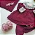Saída de maternidade menina vestido new pipoca em tricot 6 peças - Imagem 2