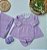 Saída de maternidade menina vestido new pipoca em tricot 6 peças - Imagem 7