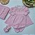 Saída de maternidade menina vestido new pipoca em tricot 6 peças - Imagem 10
