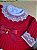 Saída de Maternidade de Menina Vestido Plissado em Tricot 6 peças - Imagem 15