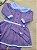 Saída de Maternidade Tricot Menina Vestido Vivi 5 Peças - Imagem 3