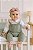 Saída de Maternidade Menina Jardineira Tricot 5 Peças - Dinhos Baby - Imagem 1