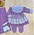 Vestido com Renda Luna Menina 6 peças - Imagem 1