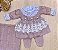 Vestido com Renda Luna Menina 4 peças - Imagem 3