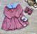 Saída de maternidade Menina Sanches Vestido 4 peças - Imagem 3