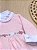 Saída de maternidade menina Vestido Florzinhas em tricot 4 peças - Imagem 4