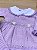 Saída de maternidade menina Vestido Florzinhas em tricot 4 peças - Imagem 8