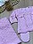Saída de maternidade vestido menina tricot laços - 3 peças - Imagem 3