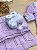 Saída de maternidade vestido menina tricot laços - 6 peças - Imagem 10