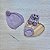Kit Conforto Menina Brilho Tamine Dinhos Baby Tricot 3 Peças - Imagem 1