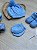 Kit Conforto Liso Menino Tamine Dinhos Baby Tricot - Imagem 7