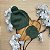 Gorro Pompom e Luvas em Tricot Dinhos Baby - Imagem 9