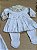 Saída de Maternidade Menina Aurora Batizado Dinhos Baby Tricot 4 peças - Imagem 3