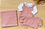 Saída de Maternidade Menina Charlotte 4 Peças Tricot Dinhos Baby - Imagem 6