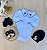 Kit Body Menino Cavalinho 4 Peças com Touca e Sapatinho – Dinhos Baby - Imagem 4