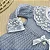 Saída de maternidade de menina vestido plissado em tricot 4 peças - Imagem 10