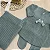 SAÍDA DE MATERNIDADE DE MENINA VESTIDO PLISSADO EM TRICOT 3 PEÇAS - Imagem 13