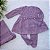 Saída de maternidade menina Gabriela tricot 3 peças - Imagem 2