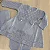 Saída de maternidade menina Gabriela tricot 3 peças - Imagem 12