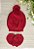 Kit gorro e luvas em tricot Tamine - Imagem 2