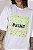 T-Shirt Bring Animal Print Branca - Imagem 2