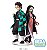 Action Figure Conjunto Demon Slayer Tanjiro E Nezuko - Sega - Imagem 1