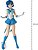 Pretty Guardian Sailor Moon Eternal: The Movie Glitter & Glamours - Super Sailor Mercury (Ver.A) - PRONTA ENTREGA - Imagem 2